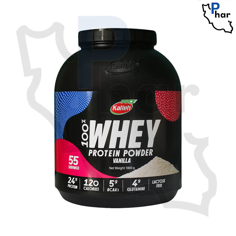 پودر وی پروتئین کاله پرو طعم وانیل وزن 1800 گرمی