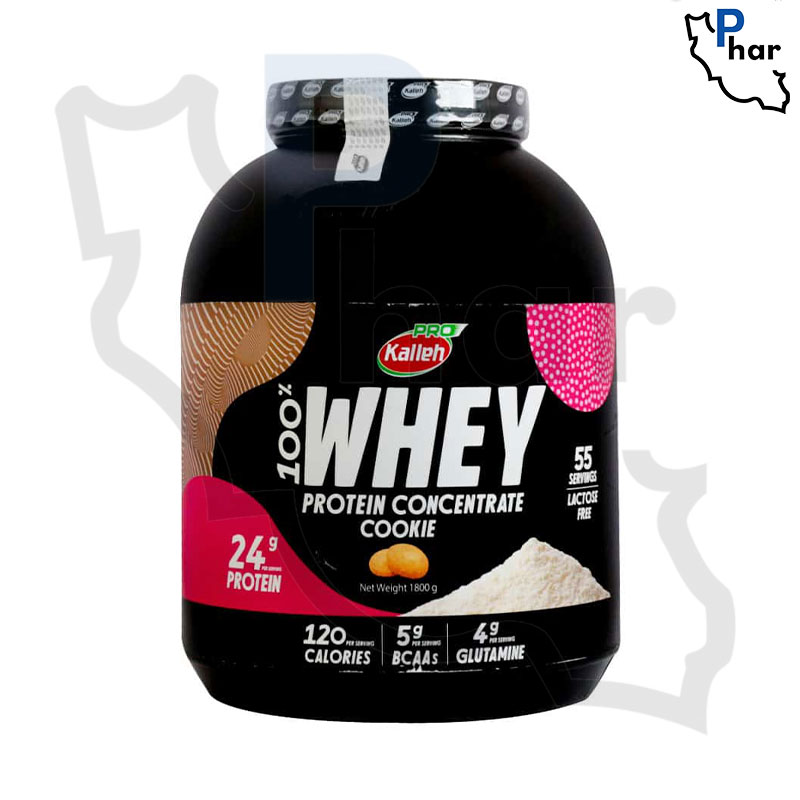 پودر وی پروتئین کاله پرو طعم بیسکویئت وزن 1800 گرمی