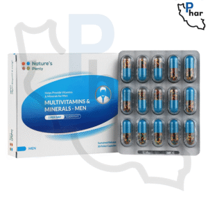 کپسول مولتی ویتامین و مینرال آقایان نیچرز پلنتی بسته 30 عددی